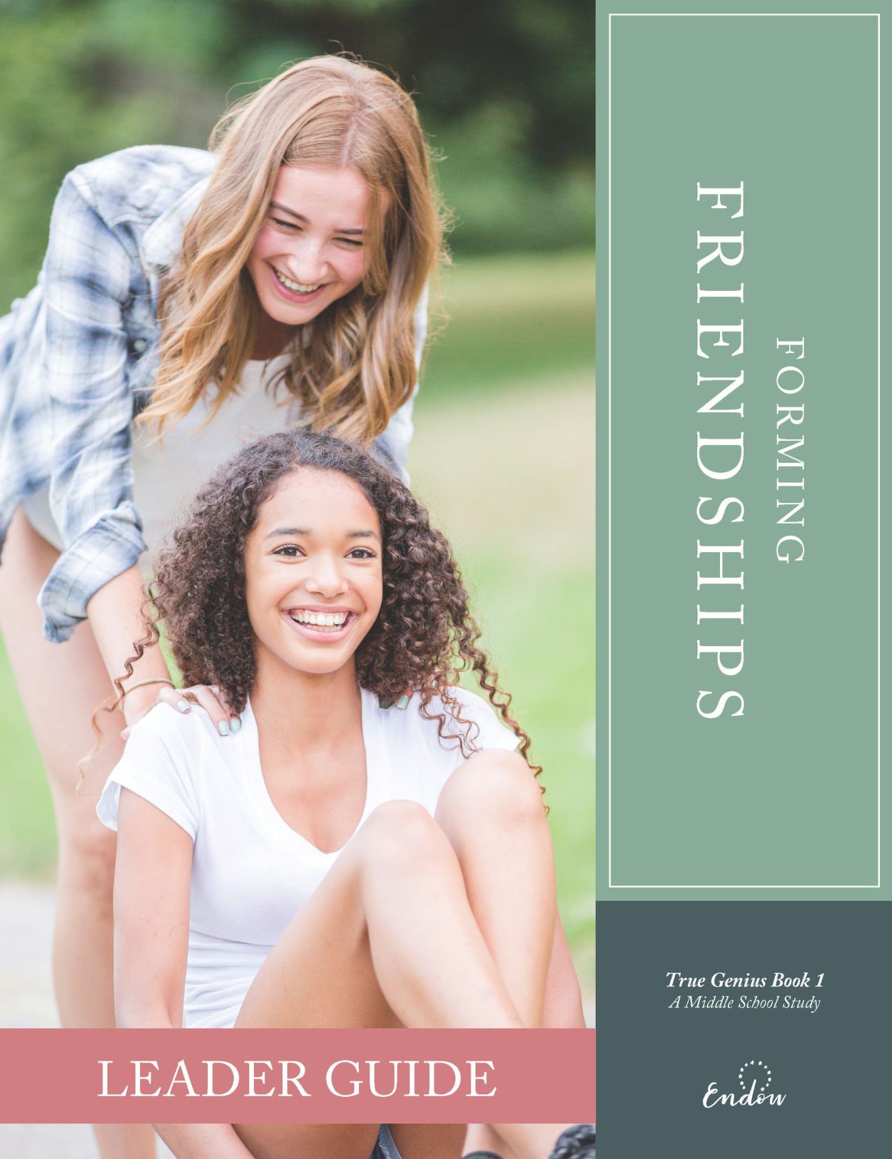 True genius Book 2 Forming Friendships Leader Cover